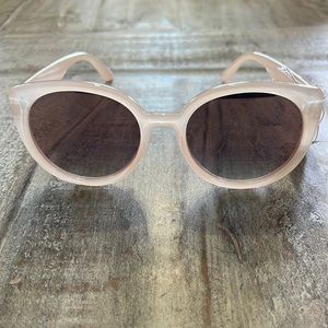 New York & Company Sunglasses (translucent pink)